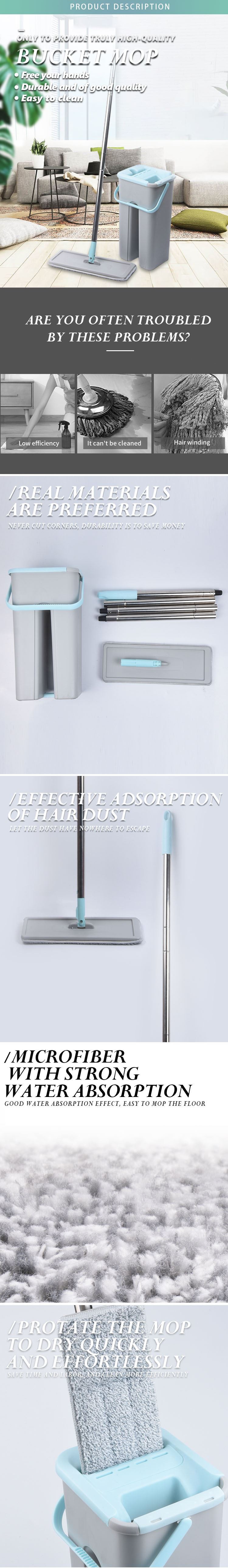 Spin Flat  Mop Set